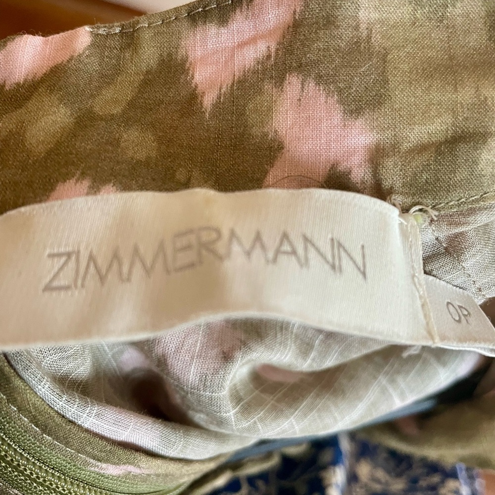 ZIMMERMANN Carnaby Belted Leopard-Print Cotton-Voile Mini Dress 0P 🐆 - Picture 3 of 11